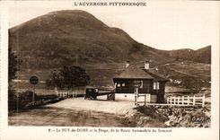 Route Aotomobile de Puy de Dome - and Toll - Picturesque Auvergne - CPA