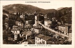 Royat les Bains - View on the Valley - CPA