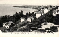 Thonon les Bains - Boulevard of the Cornice and the Lake Leman - CPA