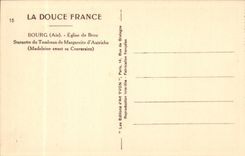 Borough - Church of Husks - Statuette of the Tomb of Marguerite d' Austriche - CPA