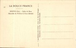 Borough - Church of Husks - Mausoleum of Philibert Beautiful - CPA