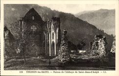 Thonon les Bains - Ruins of the Abbey of Saint Jean d' Aulph - CPA