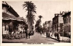 Hyeres - Allee von Belgien CPA