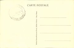 Balloon Of Alsace - the Valley of Savoreuse with at the bottom the Alps CPA