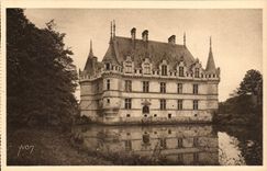 CPA Chateau d'Azay le rideau