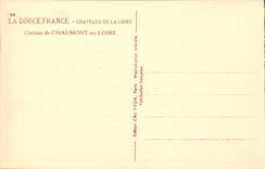 CPA Chateau de Chaumont sur Loire