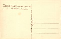 CPA Chateau de Chambord Facade Nord