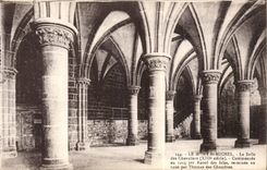 Mont Saint Michel - the Room of the Knights - the CPA