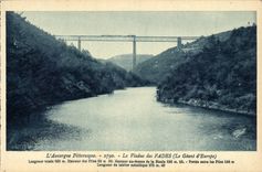 Auvergne CPA Viaduct Insipid giant of Europe