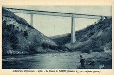 Auvergne CPA Viaduct of Insipid Sinners