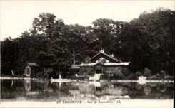 Suisse Lausanne CPA Lac de Sauvabelin