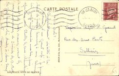 Aix les Bains - Lake of Le Bourget - the Ferree Way - the Road Skirting of the Lake - CPA