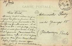 Vesoul - Interior of the Church Assomtion - woodcarving CPA