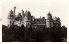 Pierrefonds - das Schloss - Ostkuste - weiches Frankreich CPA