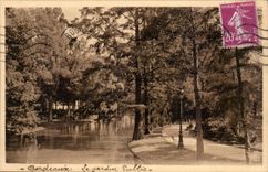 Bordeaux - the Public garden - CPA