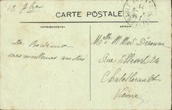 Bordeaux - the Clock - CPA