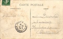 Bordeaux - the Gate of Aquitaine - car - CPA