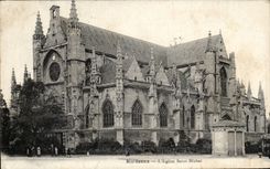 Bordeaux - the Church Saint Michel - CPA