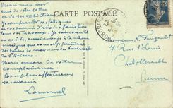 Bordeaux - the Church Saint Michel - CPA