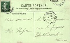 Bordeaux - the Church of Notre Dame - CPA