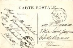 Bordeaux - Street Of the Markets - CPA