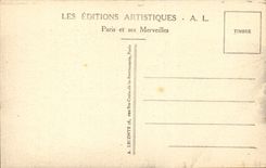 Paris - 1 - Perspective de la Rue de Rivoli - Statue de Jeanne d'Arc CPA 