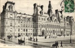 Paris - 4 - L'Hotel de Ville - CPA 