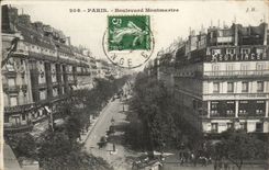 Paris - 14 - Montmartre Boulevard - CPA