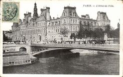 Paris - 4 - l'Hotel de Ville - CPA 