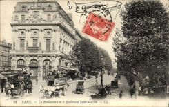 Paris - 10 - Renaissance and the Boulevard Saint Martin - CPA