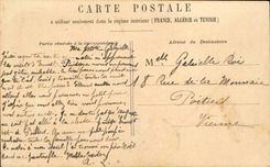 Paris - 8 - Avenue of the Opera - bus - the police force - CPA