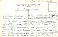 Paris 8 - The Opera - Car - bustling city scene - CPA