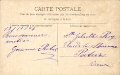 Paris 8 - Church of the Madeleine - horse - horse drawn carriages - CPA