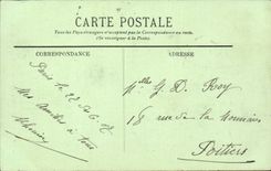 Paris 7 - The Tower of Clock CPA