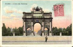 Paris 1 - Arc des Tuilleries - CPA 