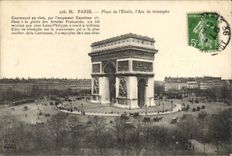 Paris 8 - Arc de Triomphe - Place of Etoile the CPA