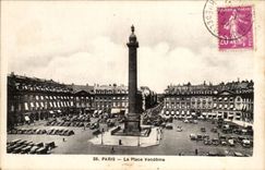 Paris - 1 - La Place Vendome CPA 