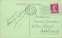 Paris - 1 Perspective sur l'ile de la Cite CPA 