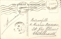 Paris - 1 Panorama sur la Seine CPA 