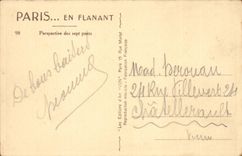 Paris 11 - Ansichten von sieben Brucken CPA