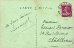 Paris 14 - The Lion of Belfort CPA