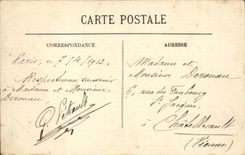 Paris 14 - Notre Dame et le Pont CPA 