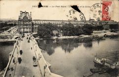 Paris 6 - The Royal Bridge and the Seine - CPA