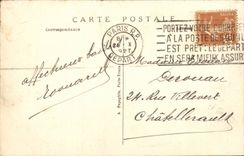 Paris - 4 - Vue panoramique sur le Pont et la Place St Michel - CPA 