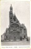 Paris - 5 - Collection Small Newspaper - Church Saint Etienne de Mont - CPA