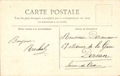 Paris - 14 - the Lion of Belfort - CPA