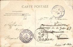 Preuilly sur Claise - Chateau de Vinceuil - CPA 