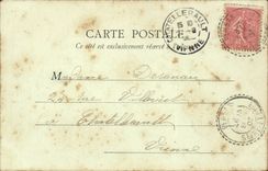 Nointel - Frontage of Castle CPA