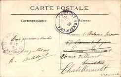 Paris - 1 - La Seine a travers Paris - Le Pont Neuf au Petit Bras de la Seine CPA 