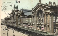 Paris - 10 - Station of North CPA